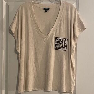 Torrid V-Neck Graphic T size XL